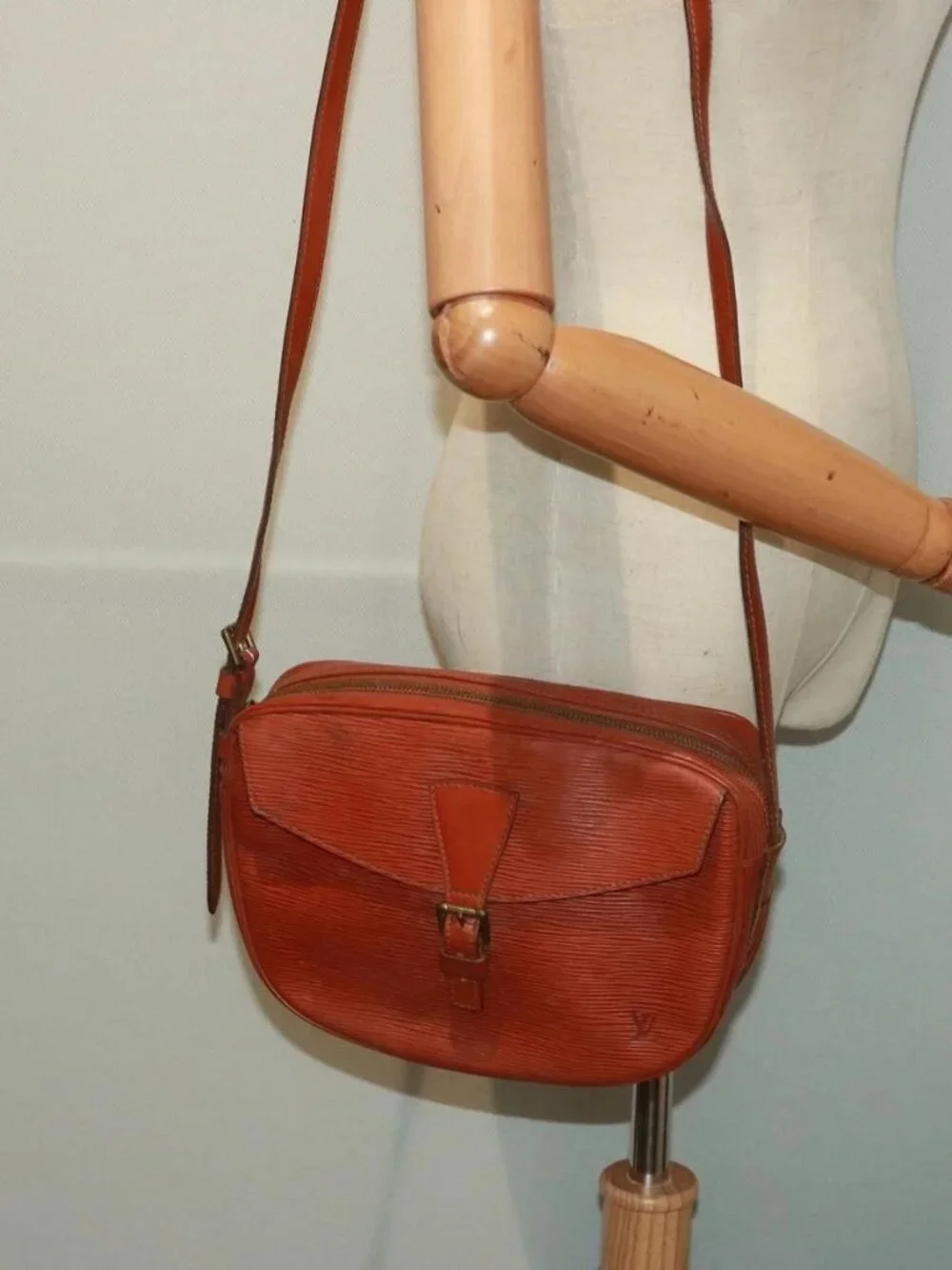 LOUIS VUITTON Epi Jeune FilleMM Shoulder Bag Brown M52153 LV Auth th5030 - Picture 14 of 16
